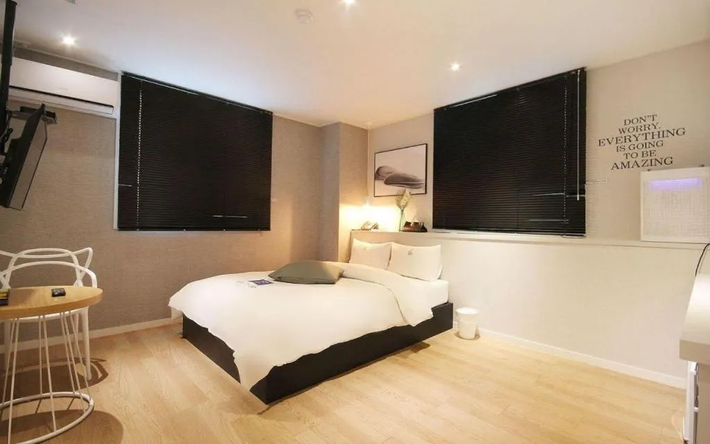 Bed in Hotel Yam ANDONG