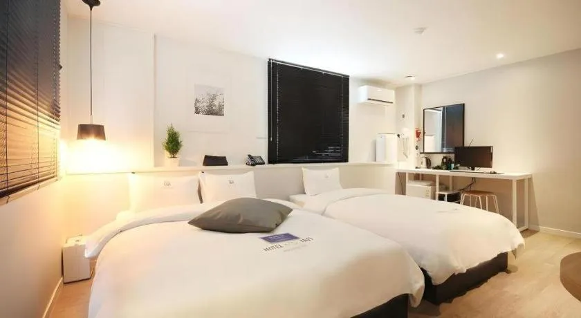 Bed in Hotel Yam ANDONG