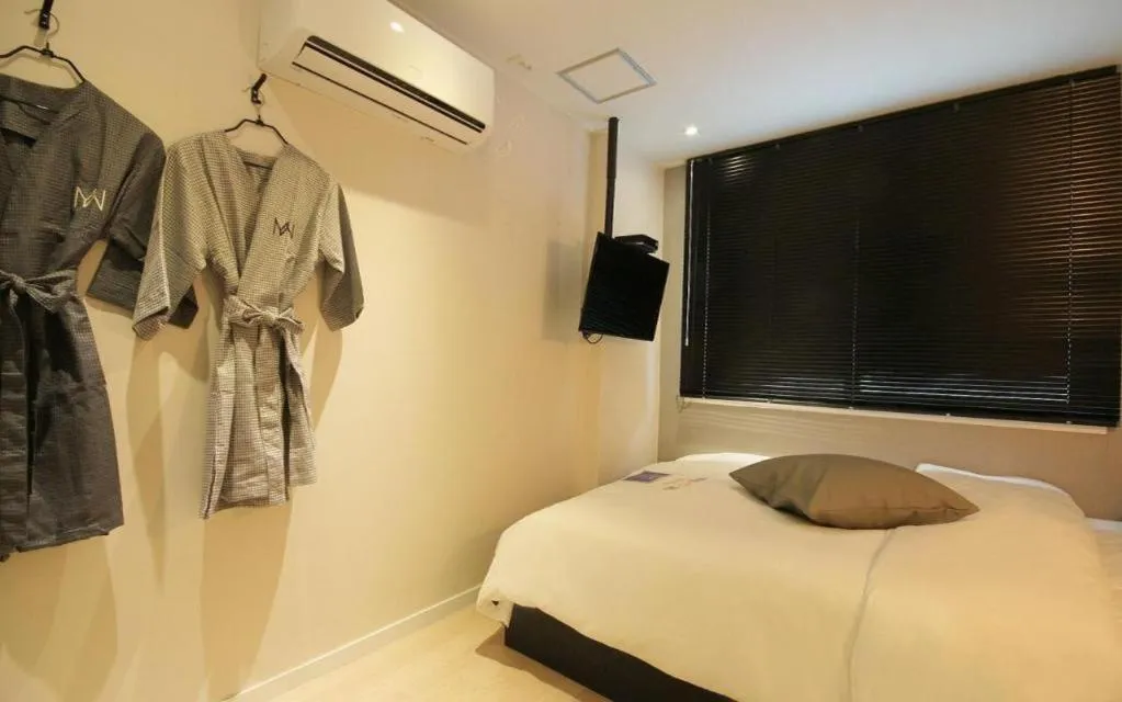 Bed in Hotel Yam ANDONG