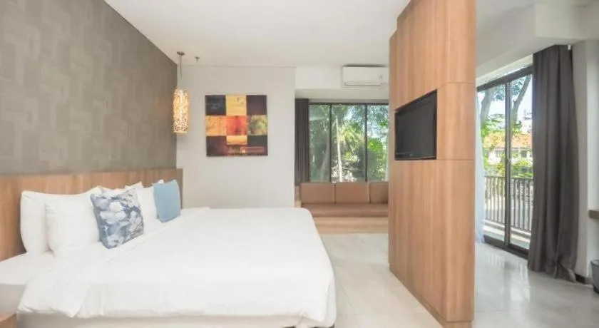 Bed in D'Anaya Hotel Bogor