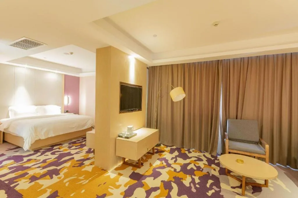 Bed in Lavande Hotel·Wuxue Kanjiang Avenue