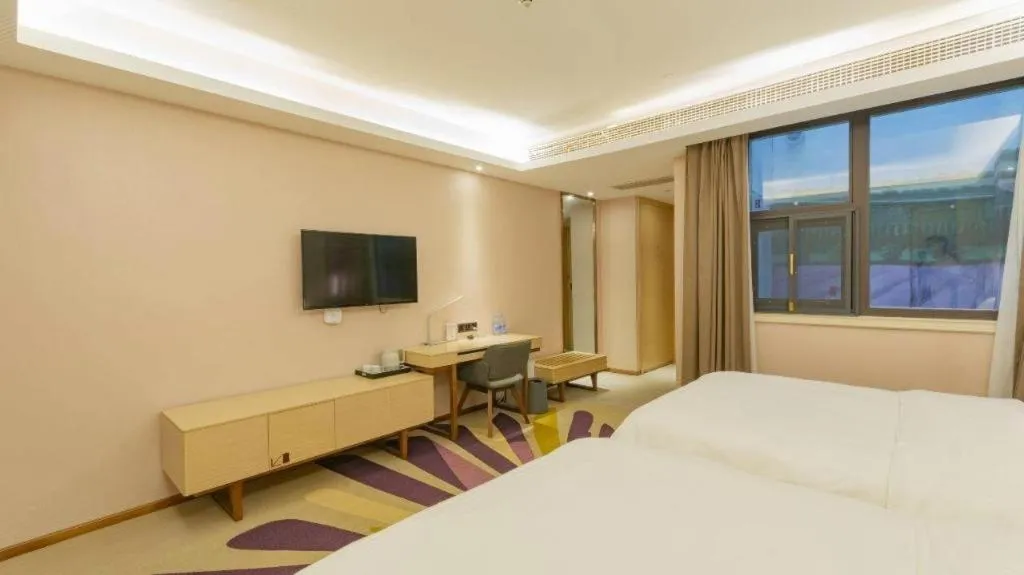 Bed in Lavande Hotel·Wuxue Kanjiang Avenue