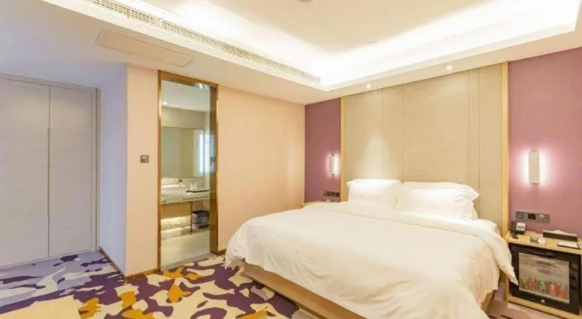 Bed in Lavande Hotel·Wuxue Kanjiang Avenue