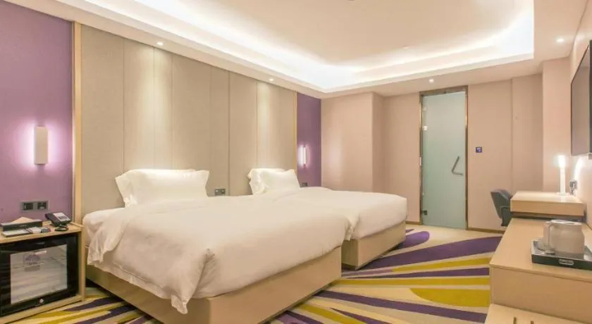 Bed in Lavande Hotel·Wuxue Kanjiang Avenue