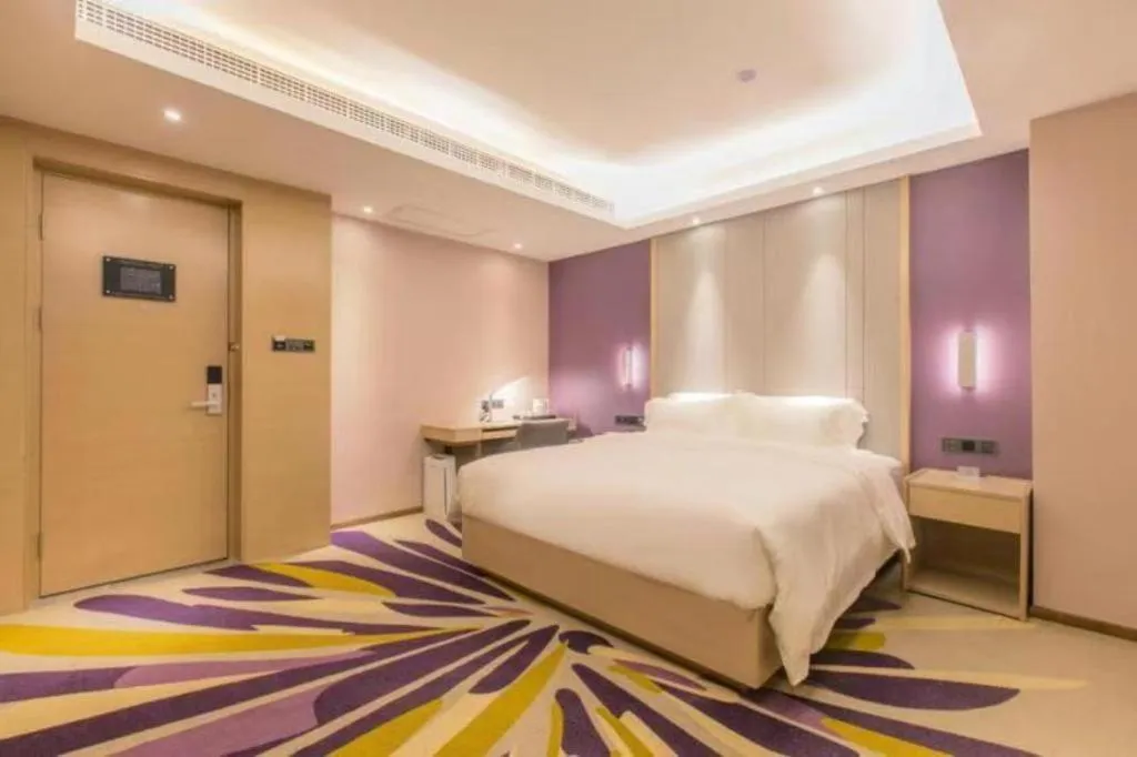 Bed in Lavande Hotel·Wuxue Kanjiang Avenue