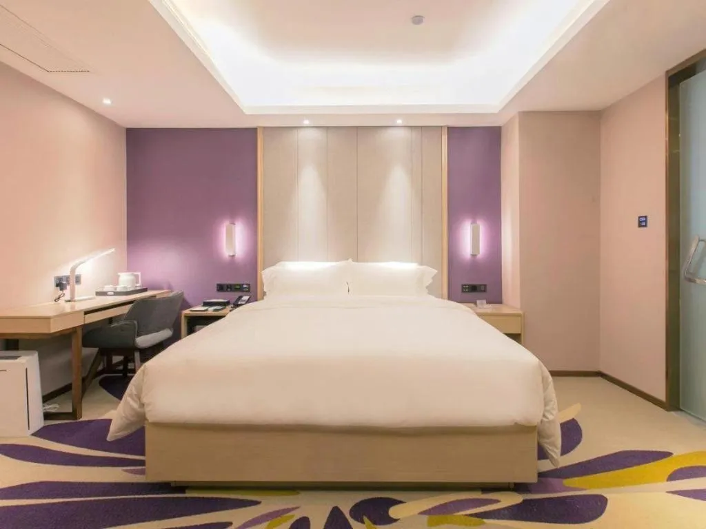 Bed in Lavande Hotel·Wuxue Kanjiang Avenue