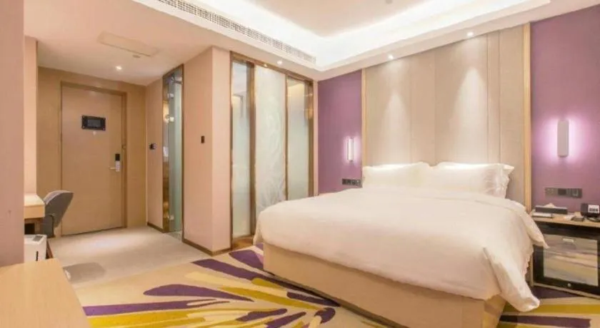 Bed in Lavande Hotel·Wuxue Kanjiang Avenue