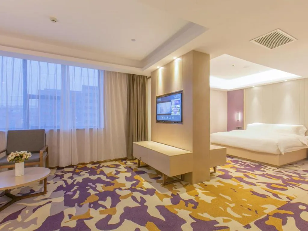 Bed in Lavande Hotel·Wuxue Kanjiang Avenue