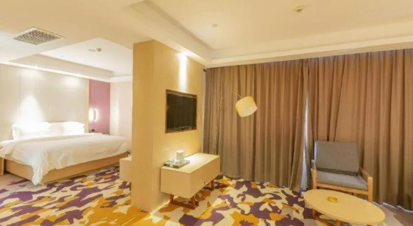 Bed in Lavande Hotel·Wuxue Kanjiang Avenue