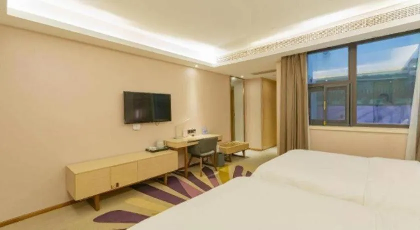Bed in Lavande Hotel·Wuxue Kanjiang Avenue