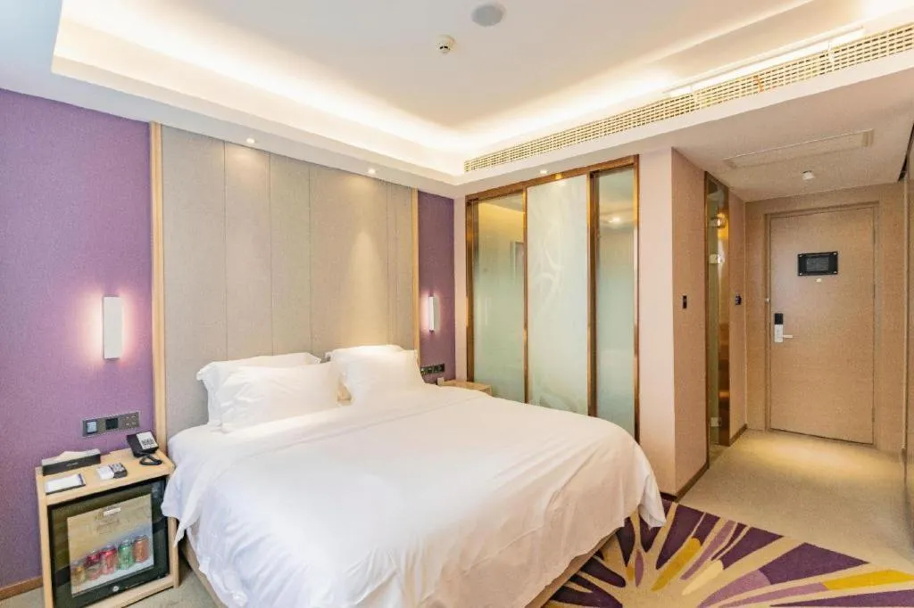 Bed in Lavande Hotel·Wuxue Kanjiang Avenue
