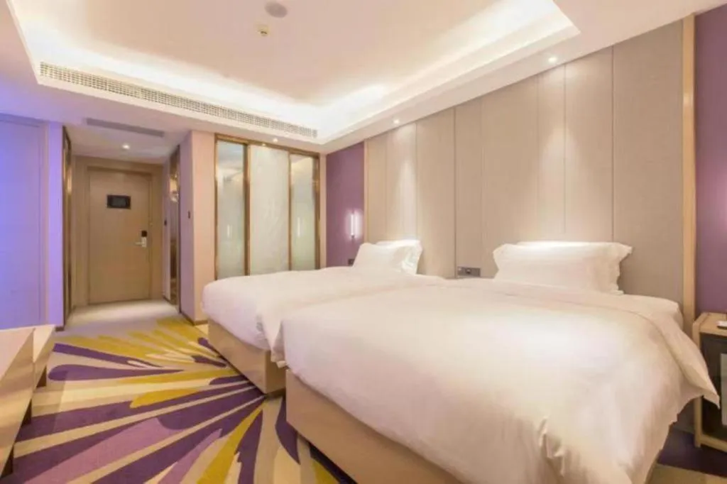 Bed in Lavande Hotel·Wuxue Kanjiang Avenue