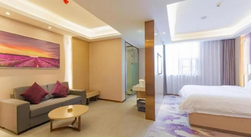 Bed in Lavande Hotel·Wuxue Kanjiang Avenue