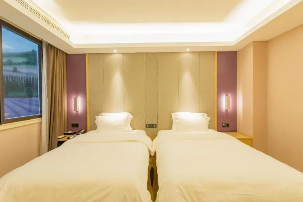 Bed in Lavande Hotel·Wuxue Kanjiang Avenue