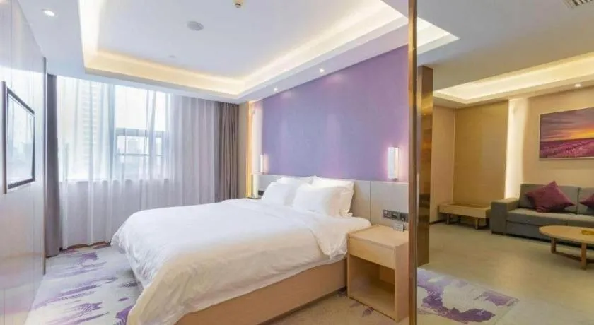 Bed in Lavande Hotel·Wuxue Kanjiang Avenue