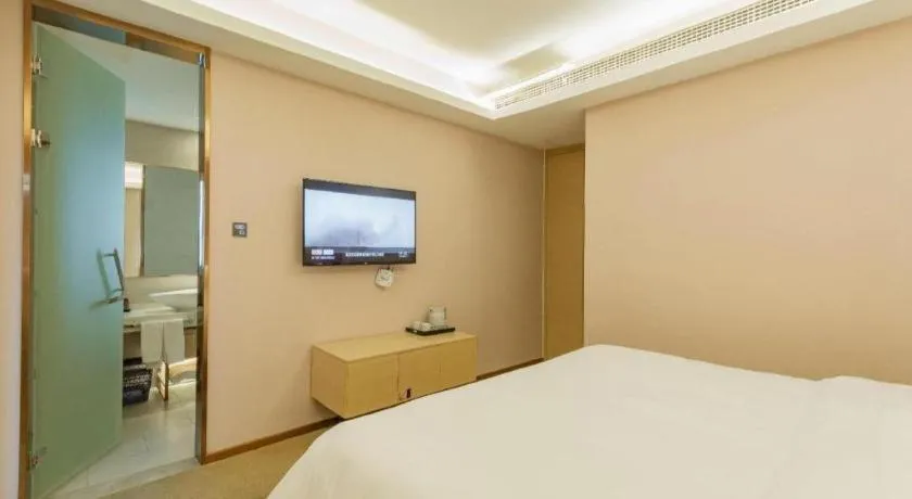 Bed in Lavande Hotel·Wuxue Kanjiang Avenue