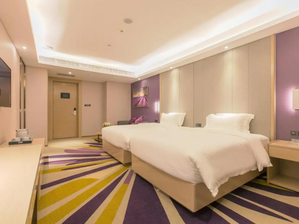 Bed in Lavande Hotel·Wuxue Kanjiang Avenue