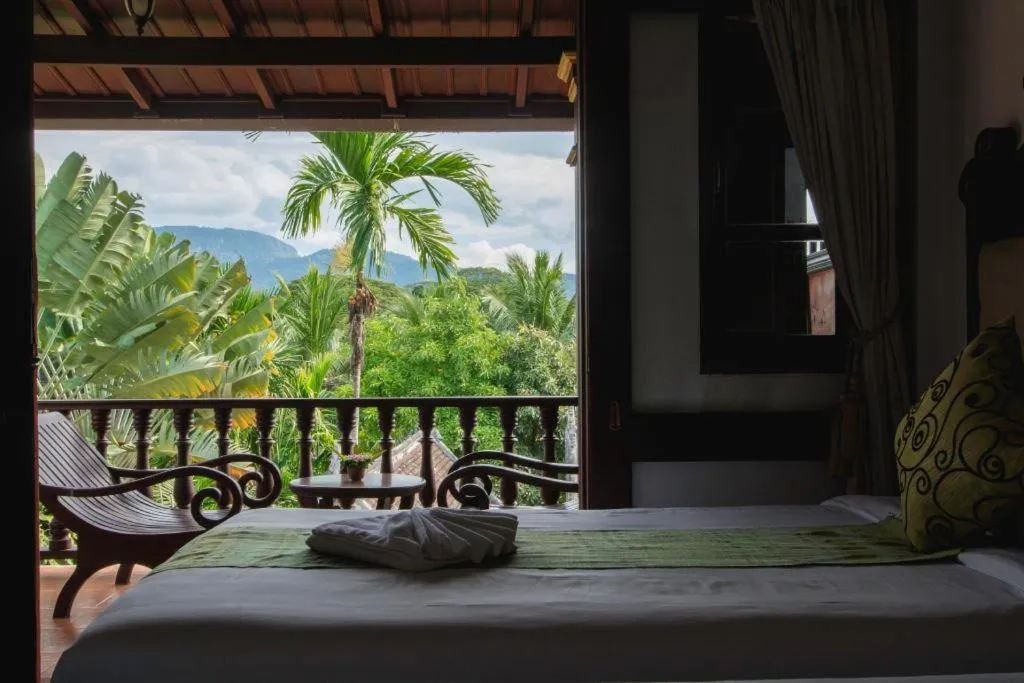 Bed in The View Pavilion Hotel