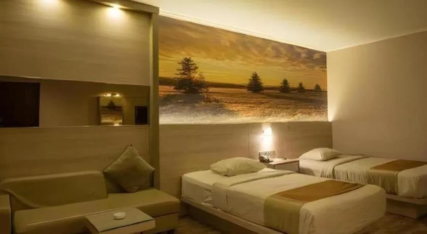 Bed in Star Hotel