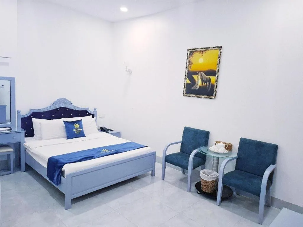 Bed in Tran Vinh Hotel