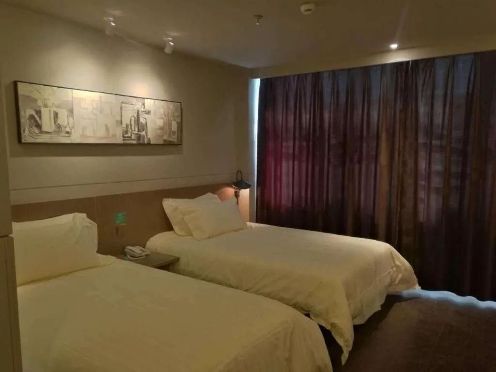 Bed in Jinjiang Inn Style Ningxia Guyuan Beijing Road