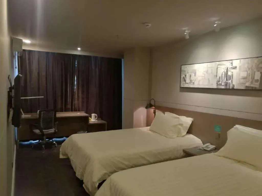 Bed in Jinjiang Inn Style Ningxia Guyuan Beijing Road Bed in Jinjiang Inn Style Ningxia Guyuan Beijing Road