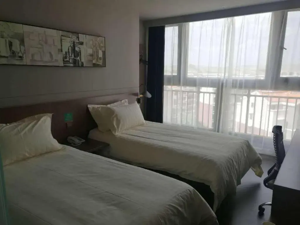 Bed in Jinjiang Inn Style Ningxia Guyuan Beijing Road Bed in Jinjiang Inn Style Ningxia Guyuan Beijing Road