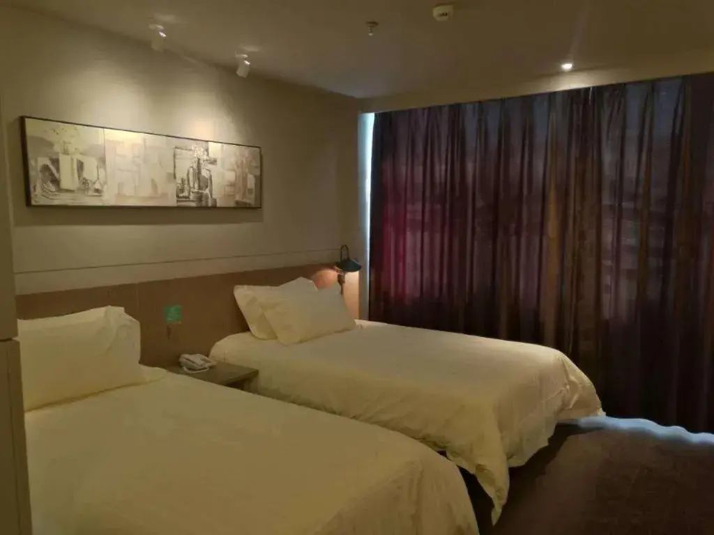 Bed in Jinjiang Inn Style Ningxia Guyuan Beijing Road Bed in Jinjiang Inn Style Ningxia Guyuan Beijing Road