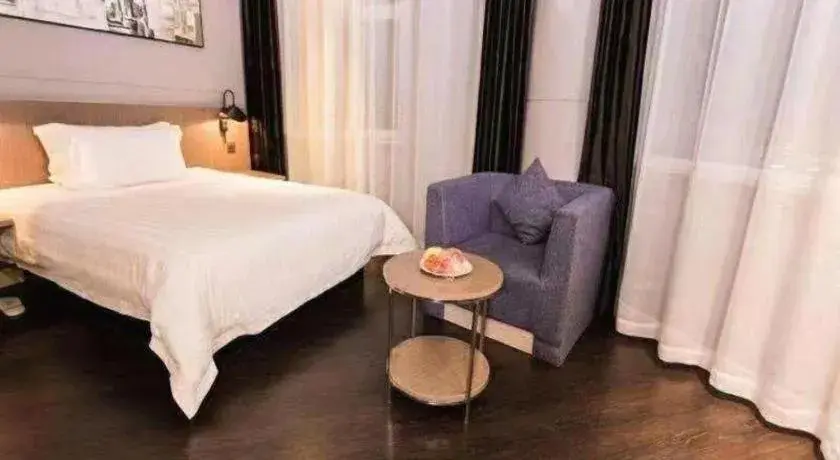 Bed in Jinjiang Inn Style Ningxia Guyuan Beijing Road Bed in Jinjiang Inn Style Ningxia Guyuan Beijing Road