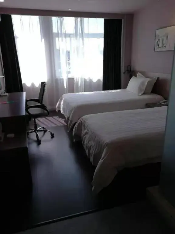 Bed in Jinjiang Inn Style Ningxia Guyuan Beijing Road Bed in Jinjiang Inn Style Ningxia Guyuan Beijing Road