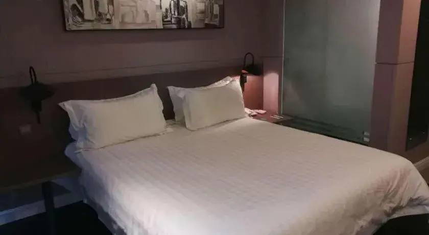 Bed in Jinjiang Inn Style Ningxia Guyuan Beijing Road Bed in Jinjiang Inn Style Ningxia Guyuan Beijing Road