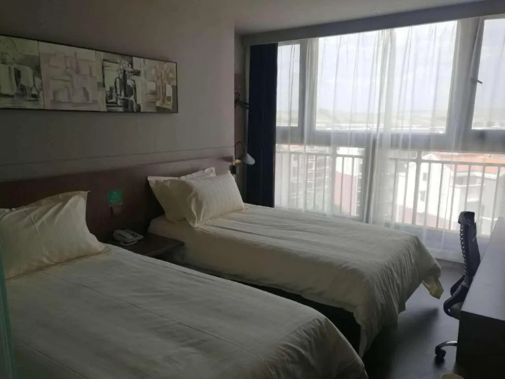 Bed in Jinjiang Inn Style Ningxia Guyuan Beijing Road