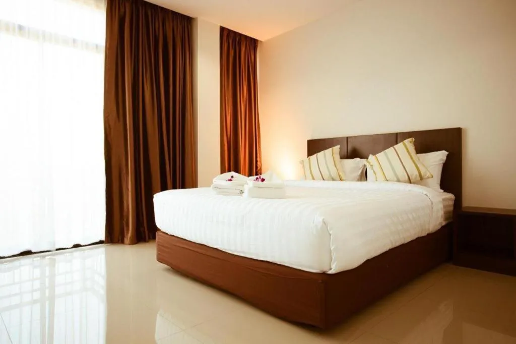 Bed in The Viewpoint Hotel