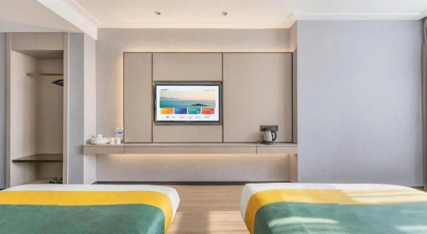 Bed in City Comfort Inn Shantou Jinhu Road Branch