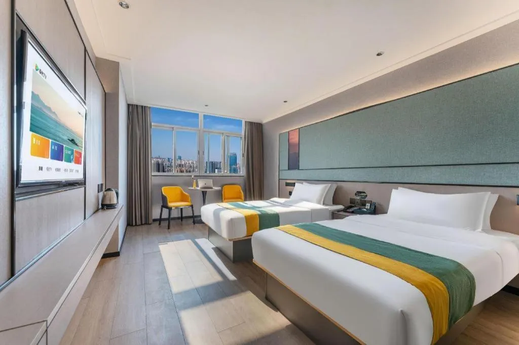 Bed in City Comfort Inn Shantou Jinhu Road Branch