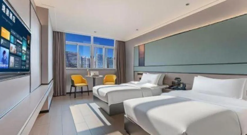 Bed in City Comfort Inn Shantou Jinhu Road Branch