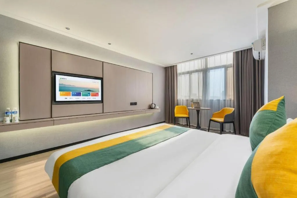 Bed in City Comfort Inn Shantou Jinhu Road Branch