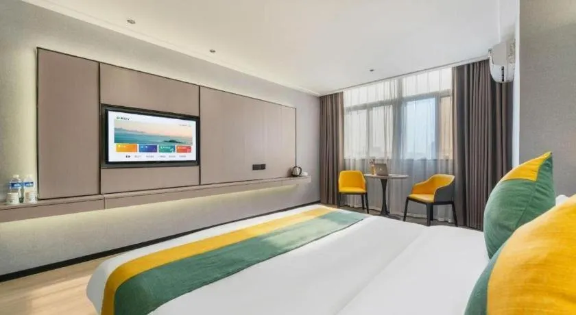 Bed in City Comfort Inn Shantou Jinhu Road Branch