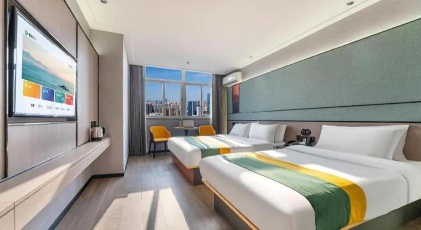 Bed in City Comfort Inn Shantou Jinhu Road Branch