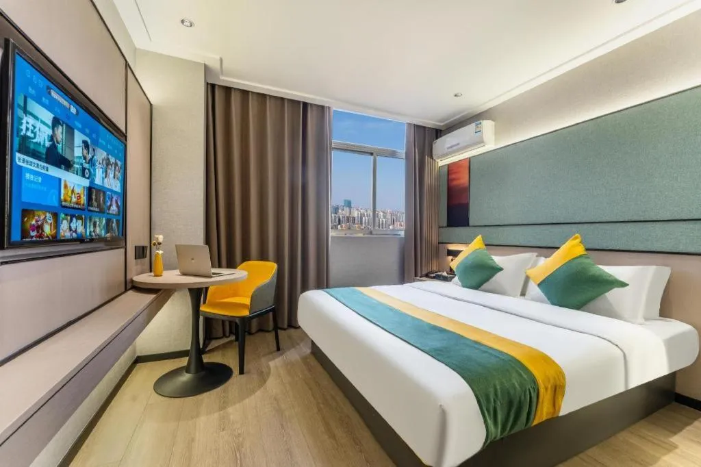 Bed in City Comfort Inn Shantou Jinhu Road Branch