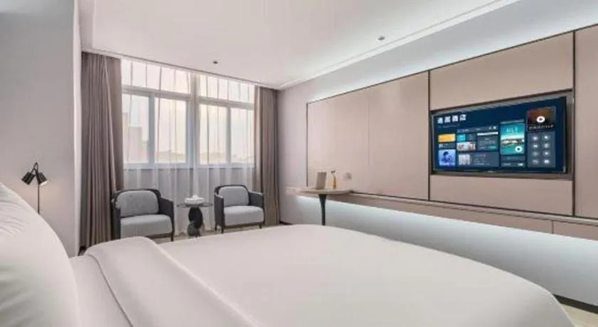 Bed in City Comfort Inn Shantou Jinhu Road Branch