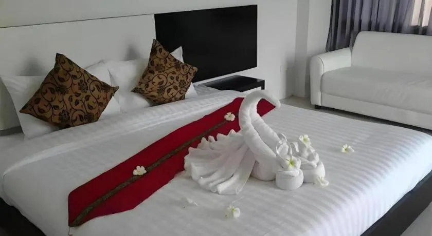 Bed in The Residence Prachinburi