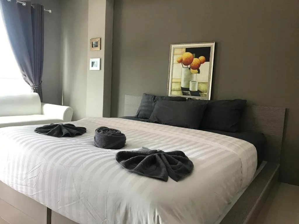 Bed in The Residence Prachinburi