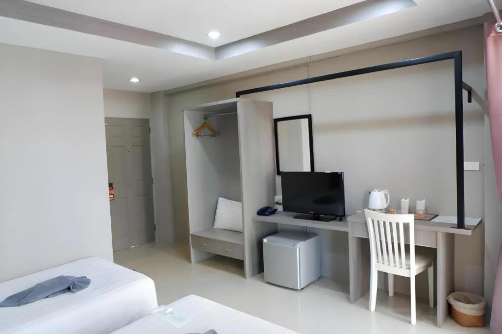 Bed in The Residence Prachinburi