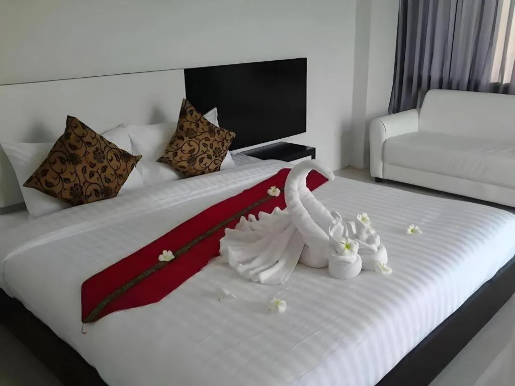 Bed in The Residence Prachinburi