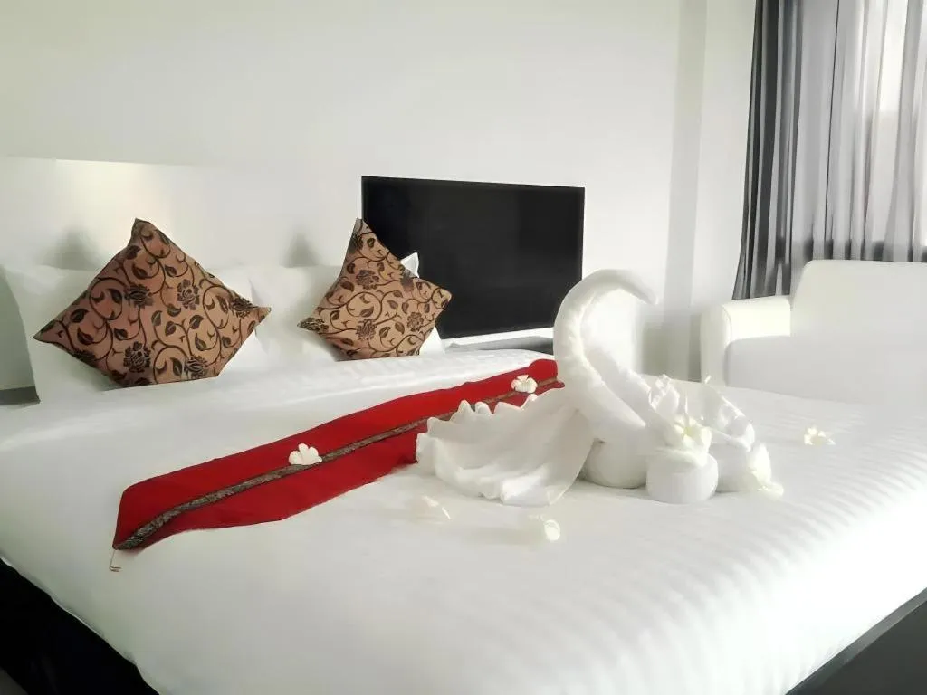 Bed in The Residence Prachinburi