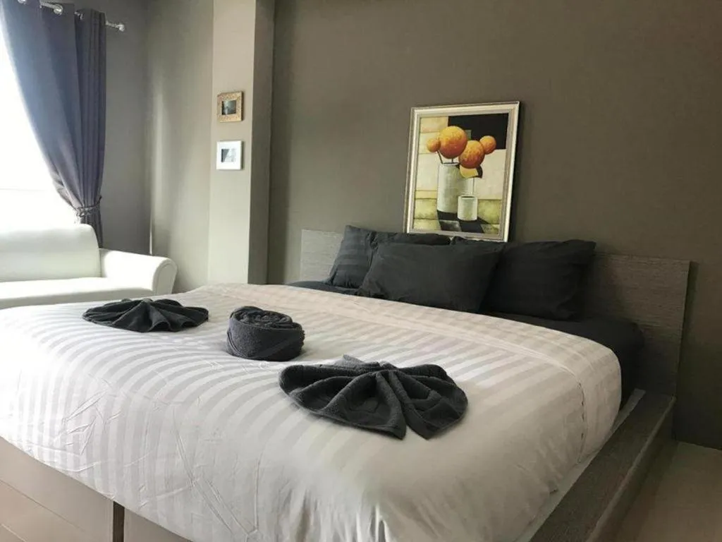 Bed in The Residence Prachinburi