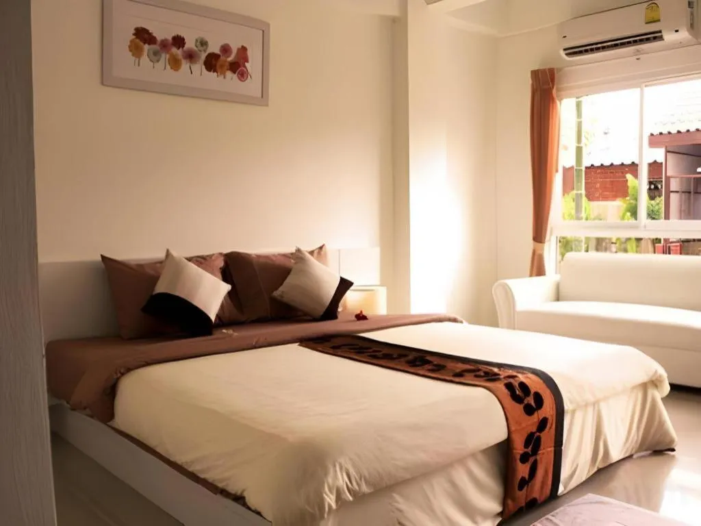 Bed in The Residence Prachinburi