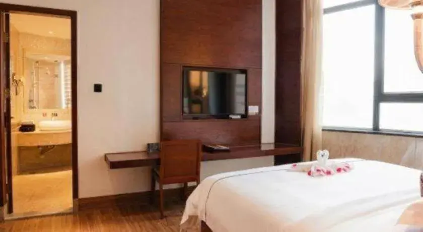 Bed in Haikou Kai Wei Hotel Bed in Haikou Kai Wei Hotel