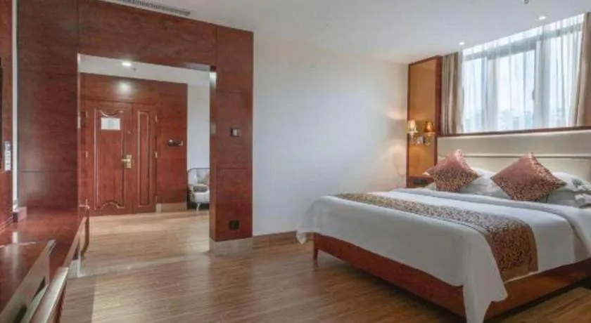 Bed in Haikou Kai Wei Hotel